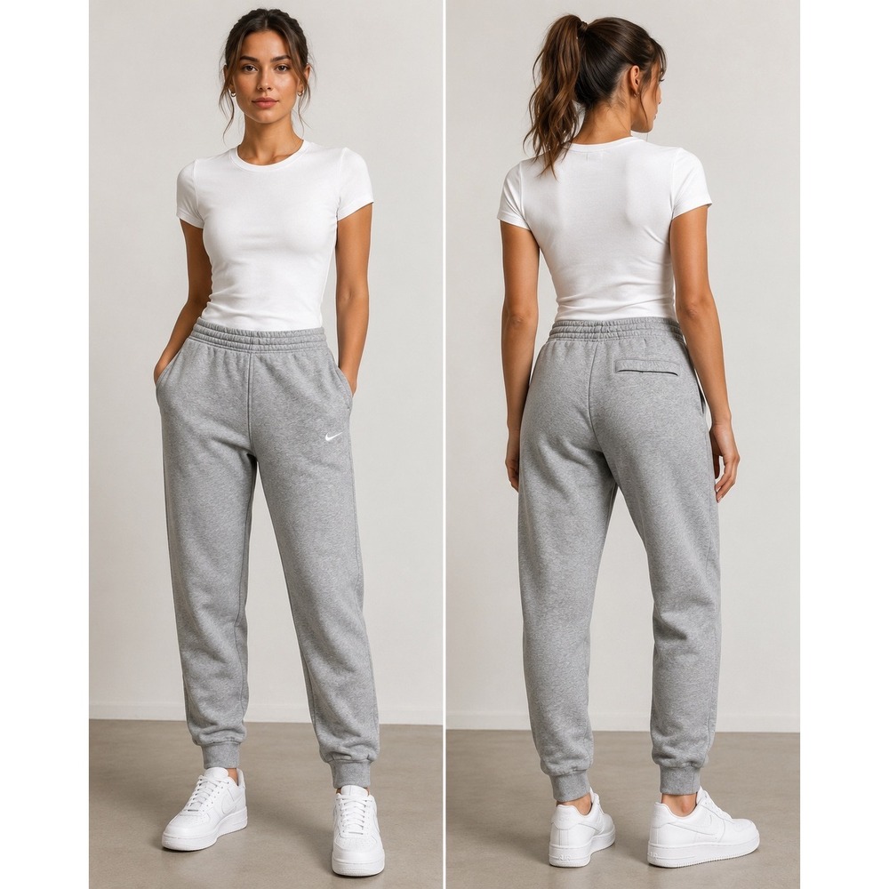 Nike Women's Gray Sweatpants – Size Medium